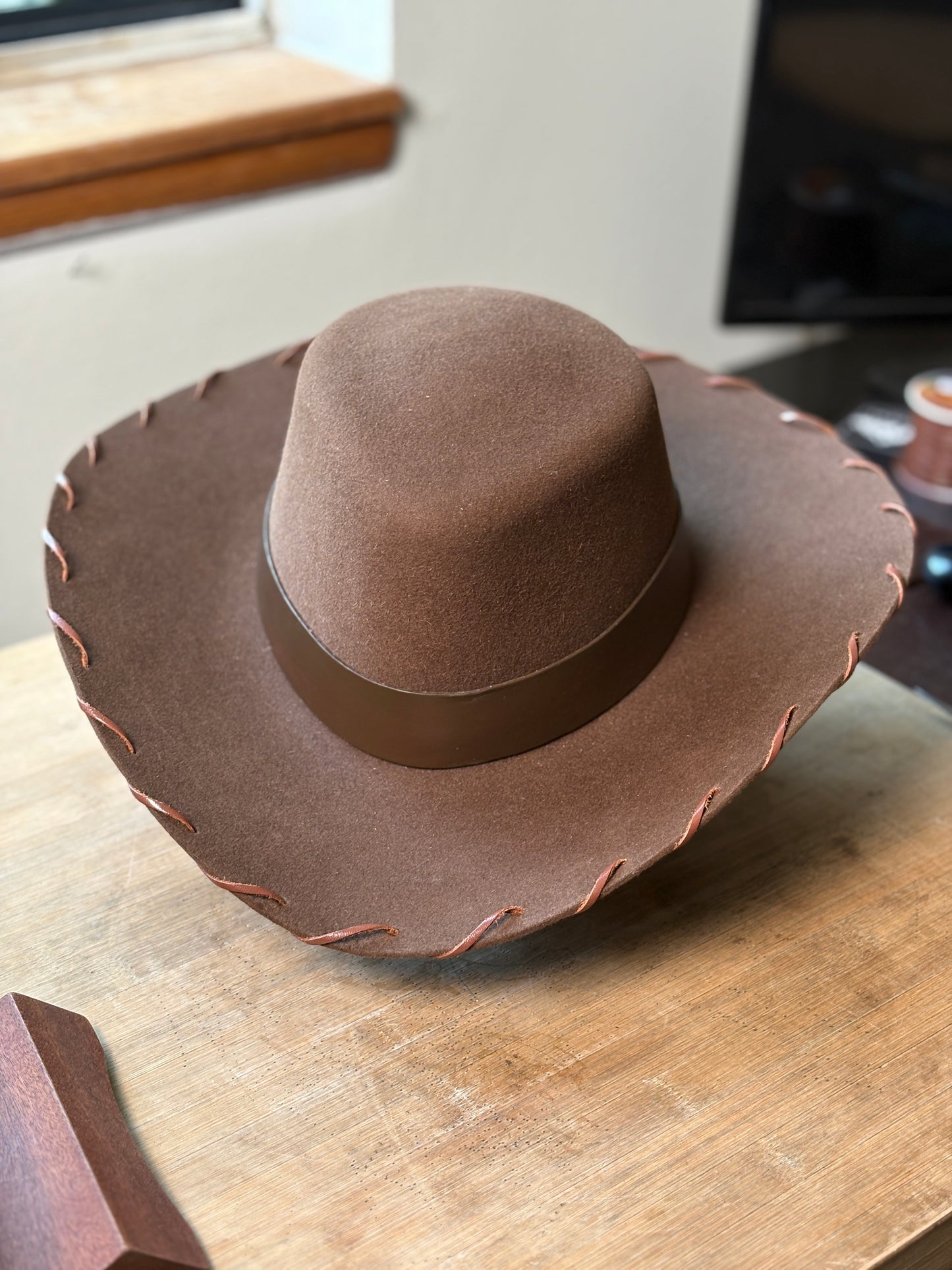 Custom bespoke 100% rabbit fur hat