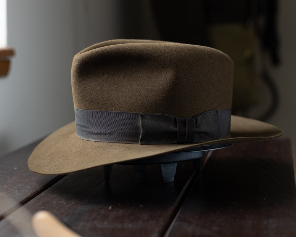Rollable/ Packable Indiana Jones Fedora Portuguese beaver fedora